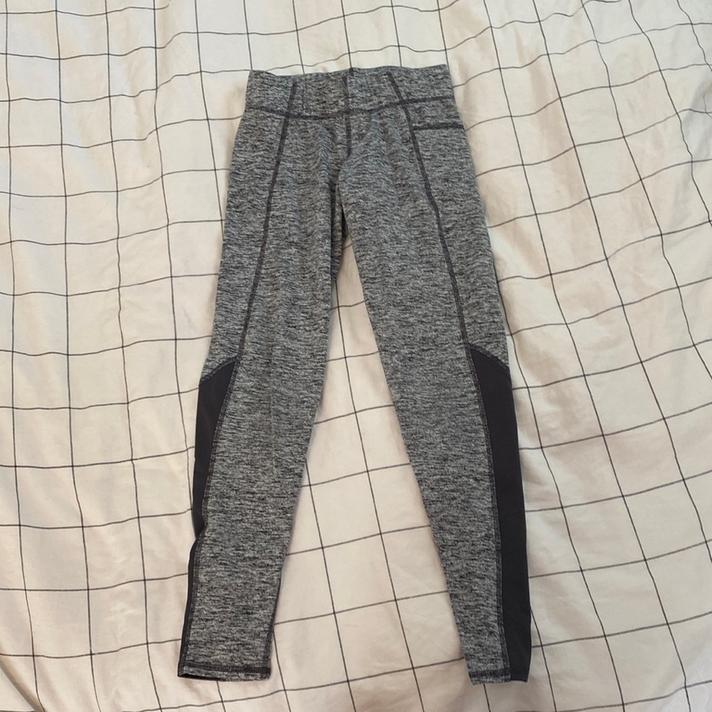 KIDS Champion gray insulated leggings